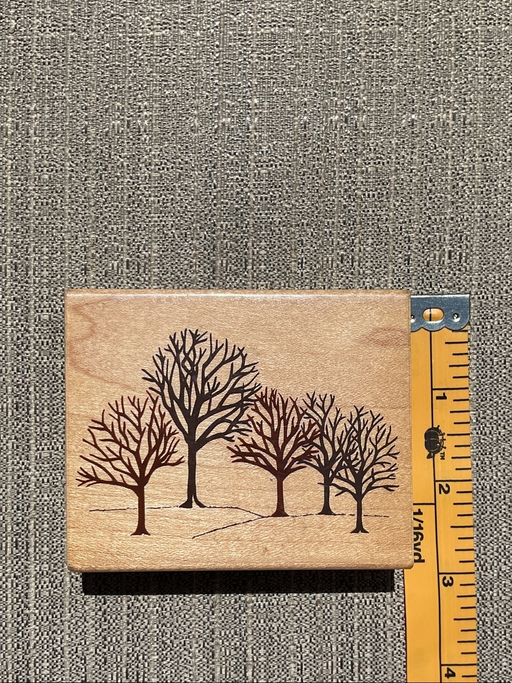 Rubber Stampede     Winter Woods